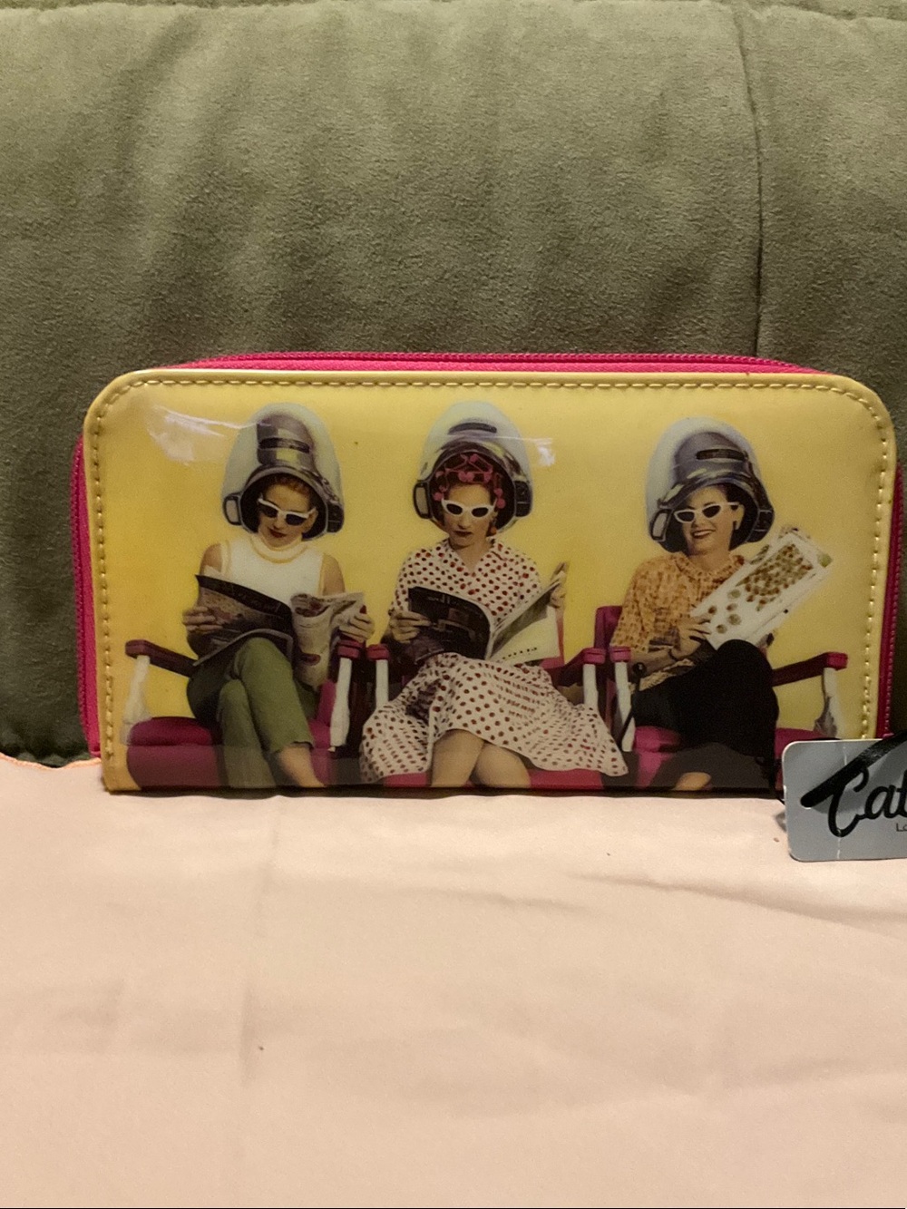 NWT Catseye London Hairdressers Salon Zip Wallet